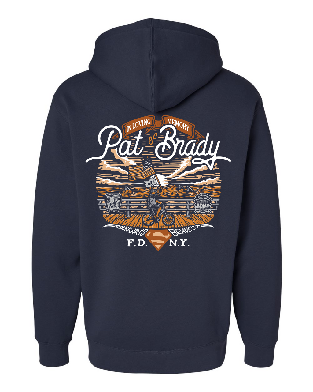 FF PAT BRADY MEMORIAL HOODIE - PRE-ORDER