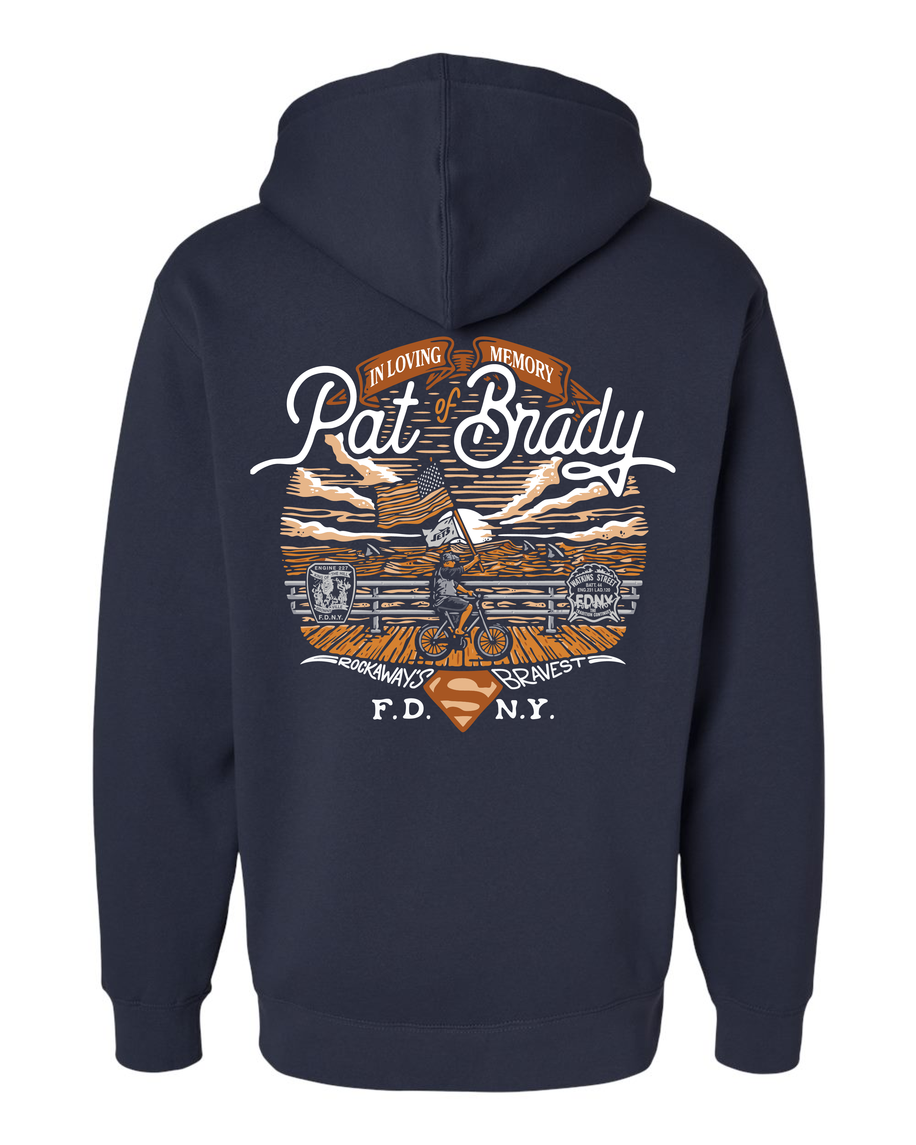 FF PAT BRADY MEMORIAL HOODIE - PRE-ORDER